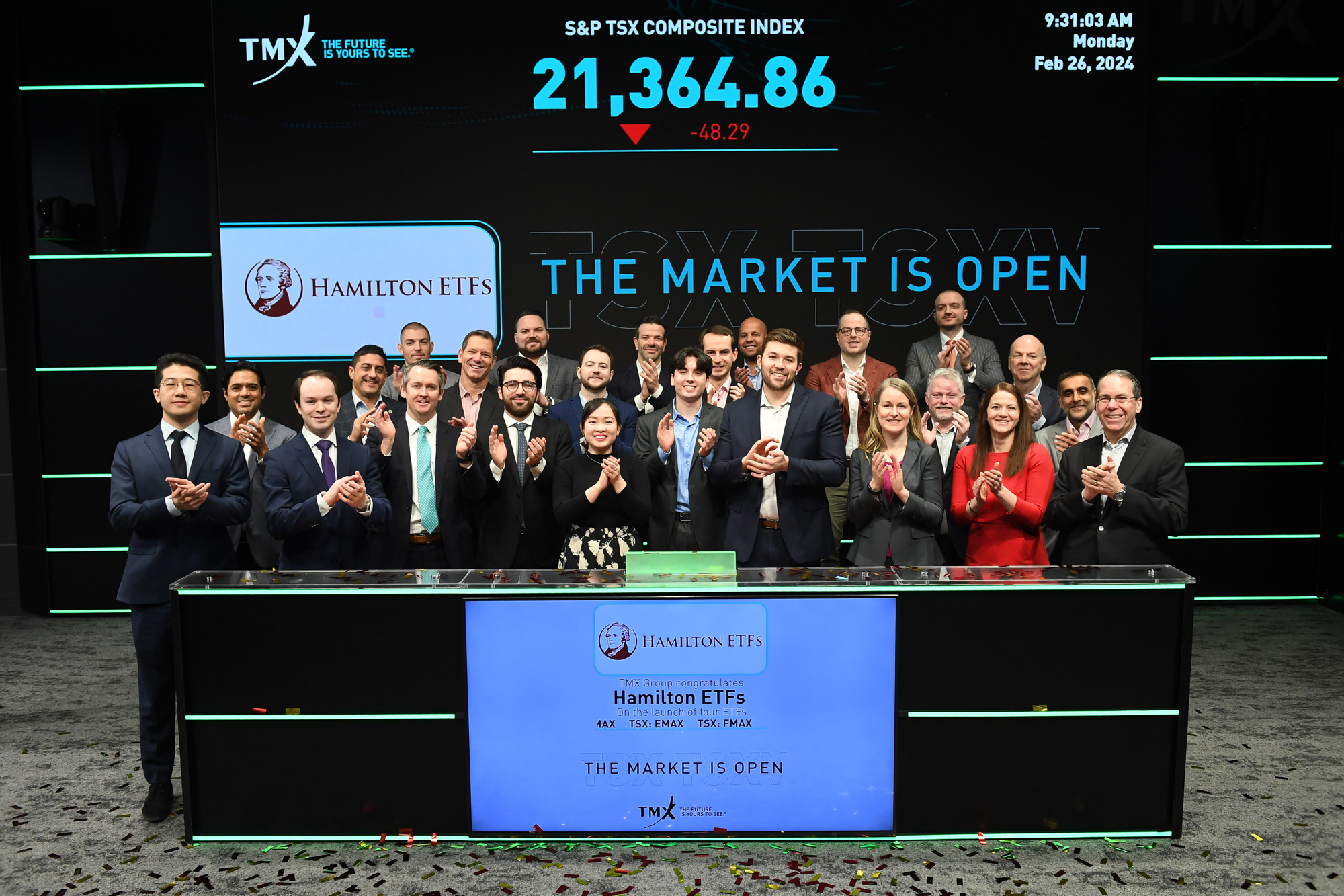 TMX TSX TSXV News Market Opens