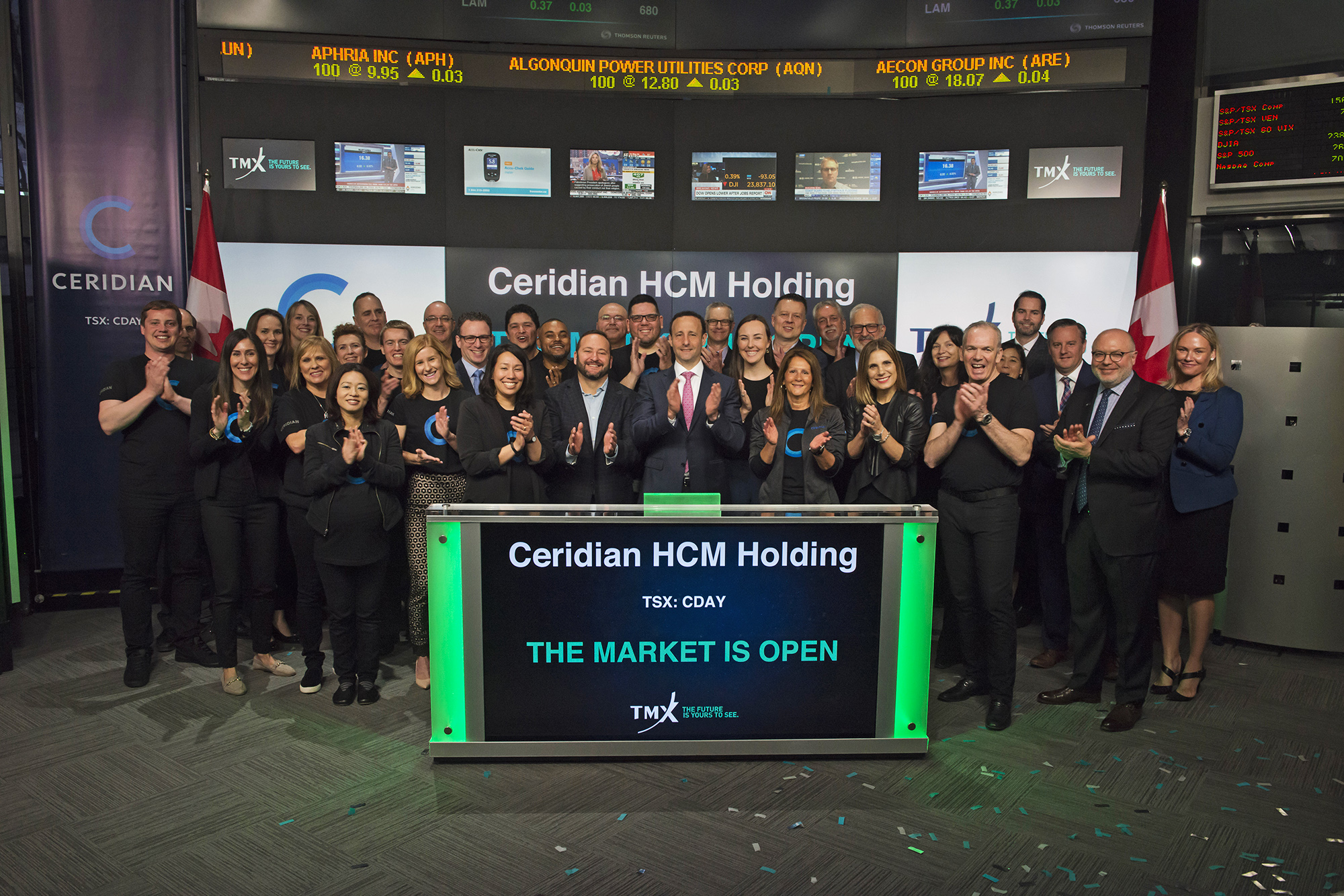 Ceridian HCM Holding Market Open